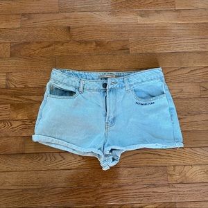 Highway 1.5” inseam high waisted jean shorts